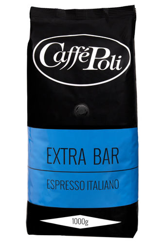 Caffé Poli Extra Bar, Espresso, Bohne - 1 kg